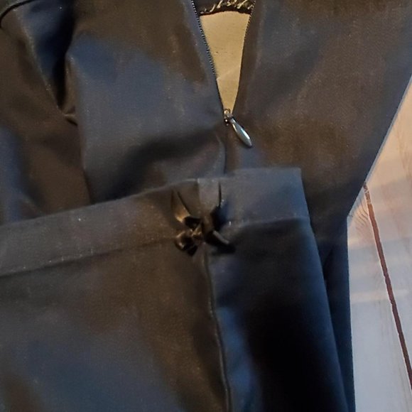 RockSteady Capri Navy with Side Zipper and Bows - Size 5 - Picture 5 of 5